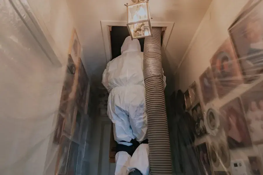 Attic decontamination